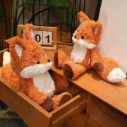 Cute Plush Fox Toy - Soft Stuffed Animal for Girls, Birthday Gift, Wedding Toss Toy, Carnival Claw Machine Prize - Image 2