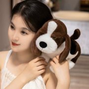 Mini Sitting Puppy Plush Toy - Cute Small Dog Stuffed Doll, Adorable Miniature Toy, Perfect Kids Birthday Gift - Image 2